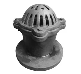 CI Foot Valve Flange End